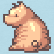 Pixelated piggy